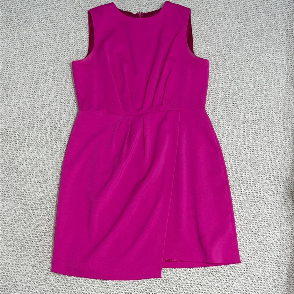 Alex Marie Vibrant Pink Midi Dress